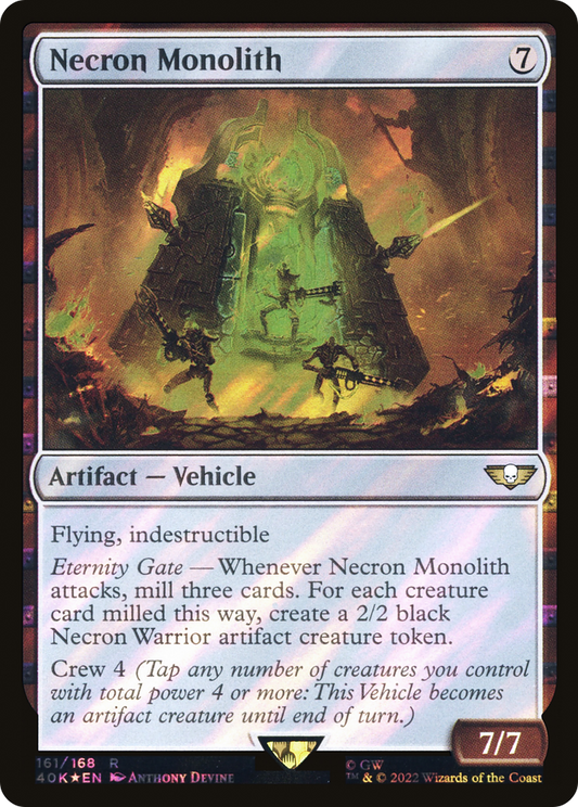 Necron Monolith (40K-161★) (Surge Foil)