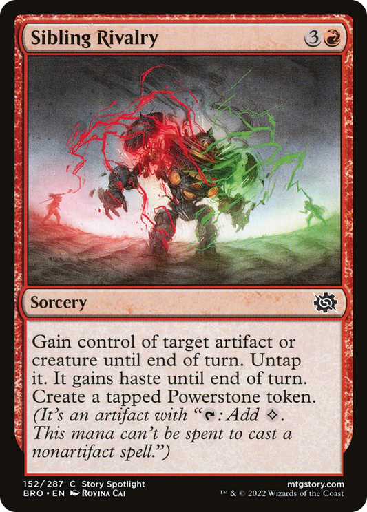 Sibling Rivalry (BRO-152) (Foil)