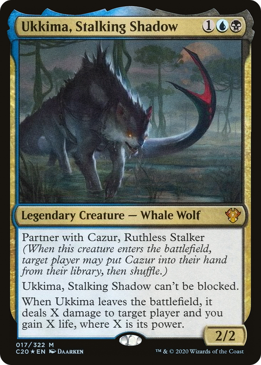 Ukkima, Stalking Shadow (C20-017) (Foil)