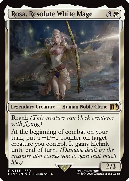 Rosa, Resolute White Mage (FIN-555)