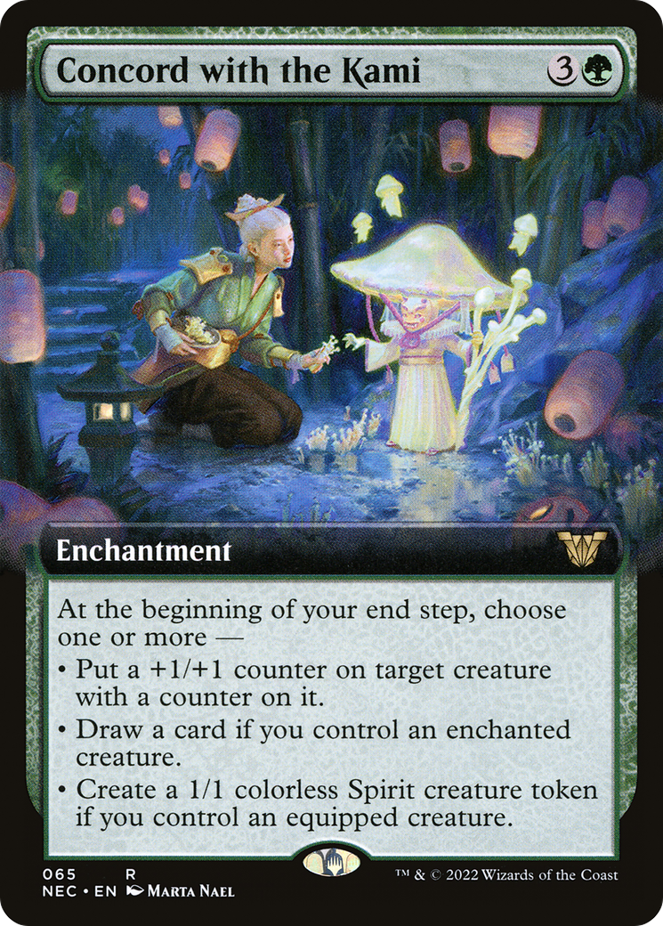 Concord with the Kami (NEC-065) (Extended Art)