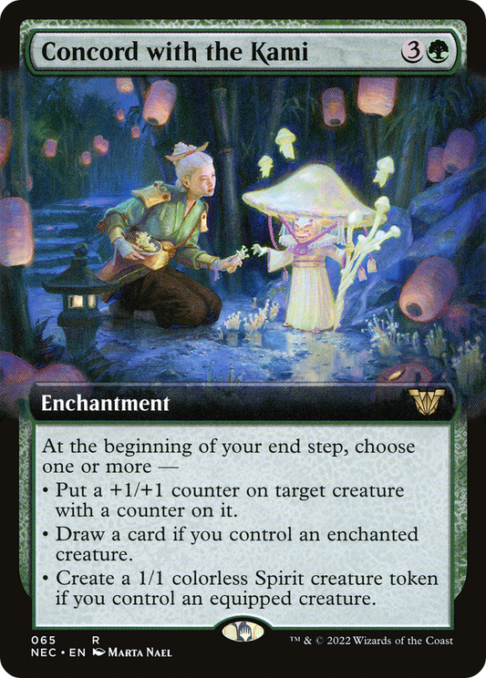 Concord with the Kami (NEC-065) (Extended Art)