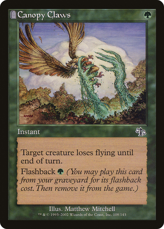 Canopy Claws (JUD-108) (Foil)