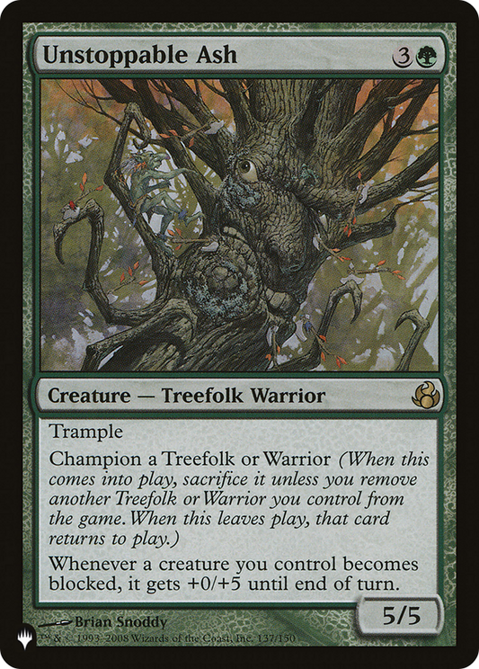Unstoppable Ash (LIST-MOR-137)