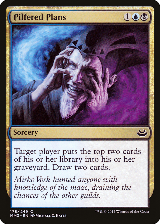 Pilfered Plans (MM3-178) (Foil)