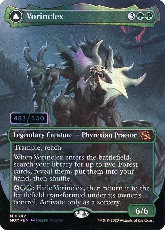 Vorinclex // The Grand Evolution (MOM-342) (Borderless) (Foil) (Serialized)