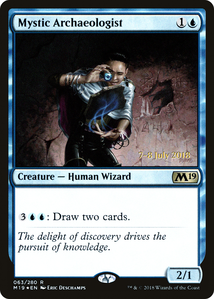 Mystic Archaeologist (PRE-63S) (Foil)