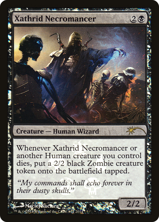 Xathrid Necromancer (MEDIA-A12) (Foil)