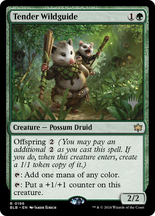 Tender Wildguide (PPBLB-196P) (Foil)