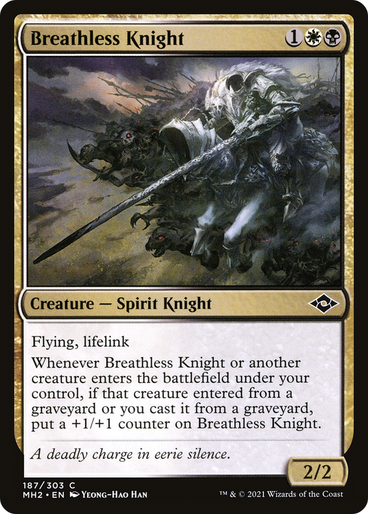 Breathless Knight (MH2-187) (Foil)