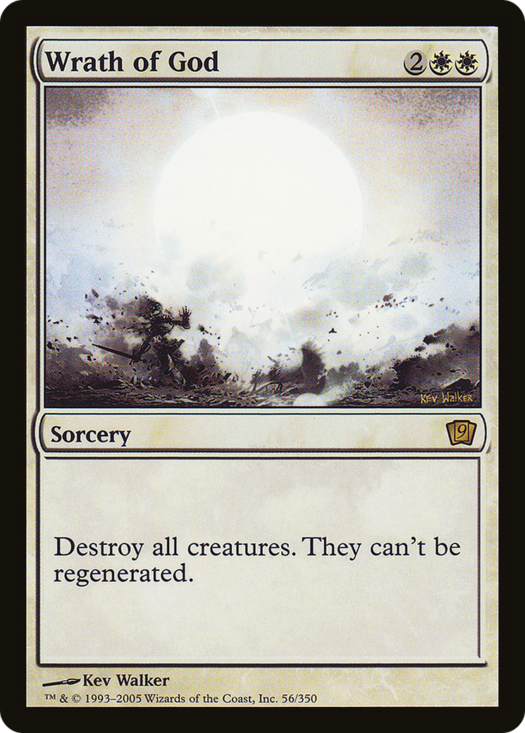 Wrath of God (9ED-56★) (Foil)