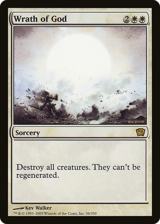 Wrath of God (9ED-56★) (Foil)