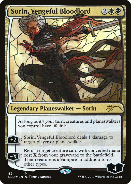 Sorin, Vengeful Bloodlord (SLD-524) (Foil)