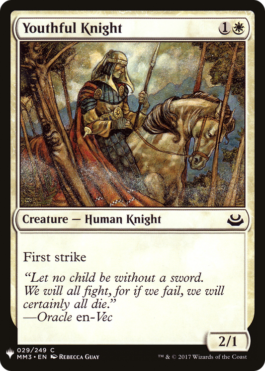 Youthful Knight (LIST-MM3-29)