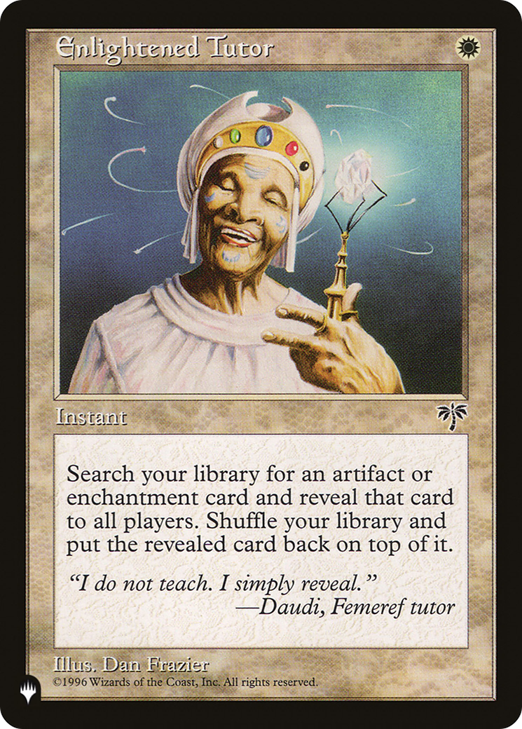 Enlightened Tutor (LIST-MIR-14)
