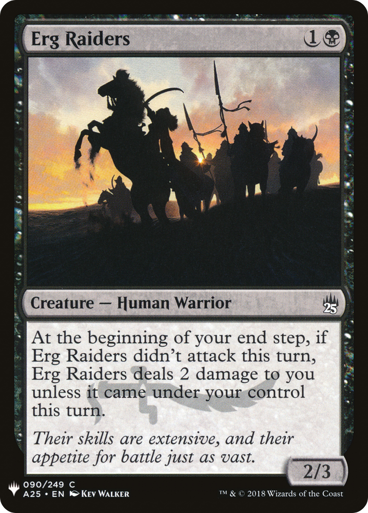 Erg Raiders (LIST-A25-90)