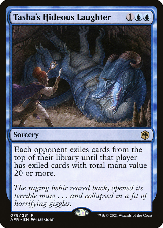 Tasha's Hideous Laughter (AFR-078) (Foil)
