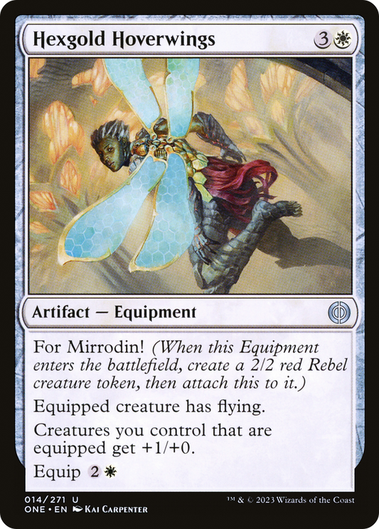 Hexgold Hoverwings (ONE-014) (Foil)