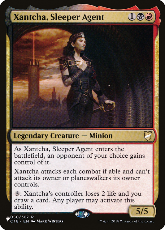 Xantcha, Sleeper Agent (LIST-C18-50)