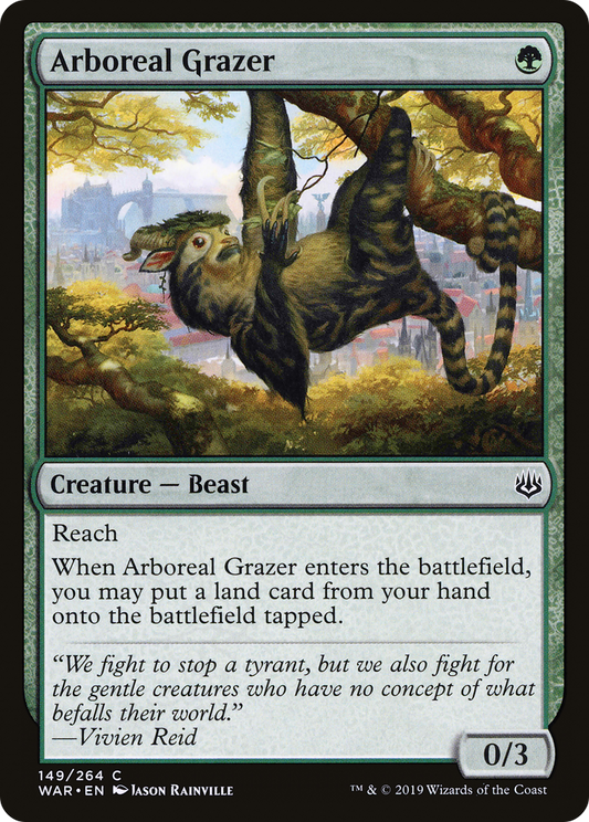 Arboreal Grazer (WAR-149) (Foil)
