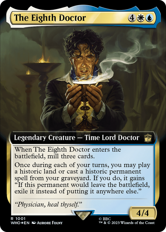 The Eighth Doctor (WHO-1001) (Extended Art) (Surge Foil)