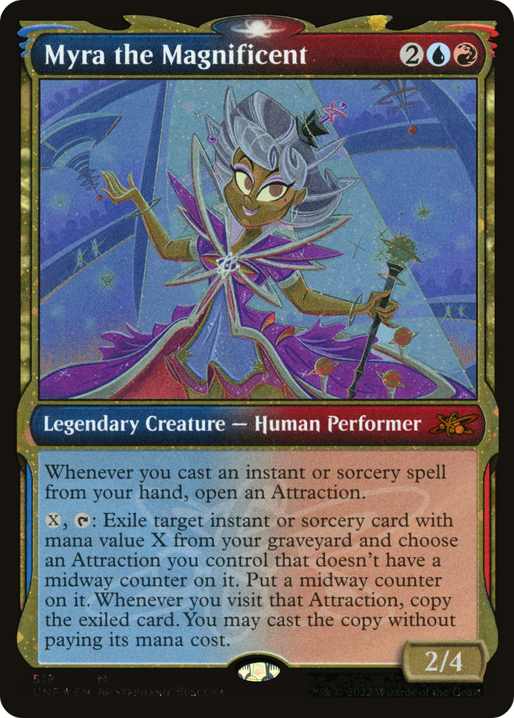 Myra the Magnificent (UNF-518) (Showcase) (Galaxy Foil)