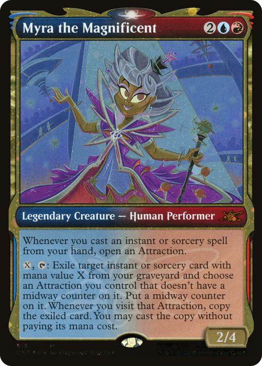 Myra the Magnificent (UNF-518) (Showcase) (Galaxy Foil)