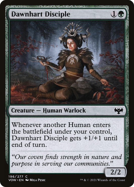 Dawnhart Disciple (VOW-196) (Foil)
