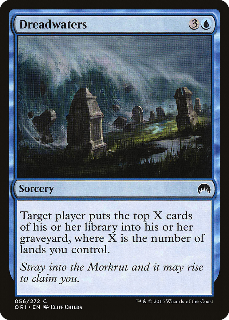 Dreadwaters (ORI-056) (Foil)