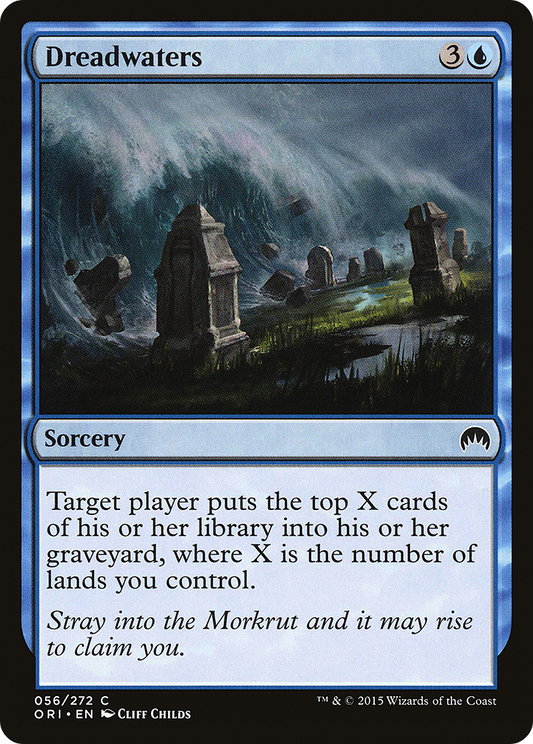 Dreadwaters (ORI-056) (Foil)