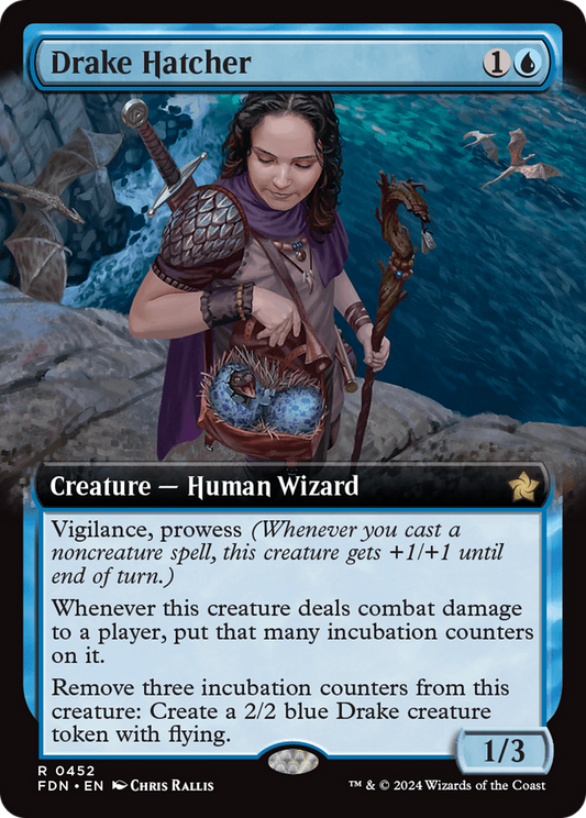 Drake Hatcher (FDN-452) (Extended Art)