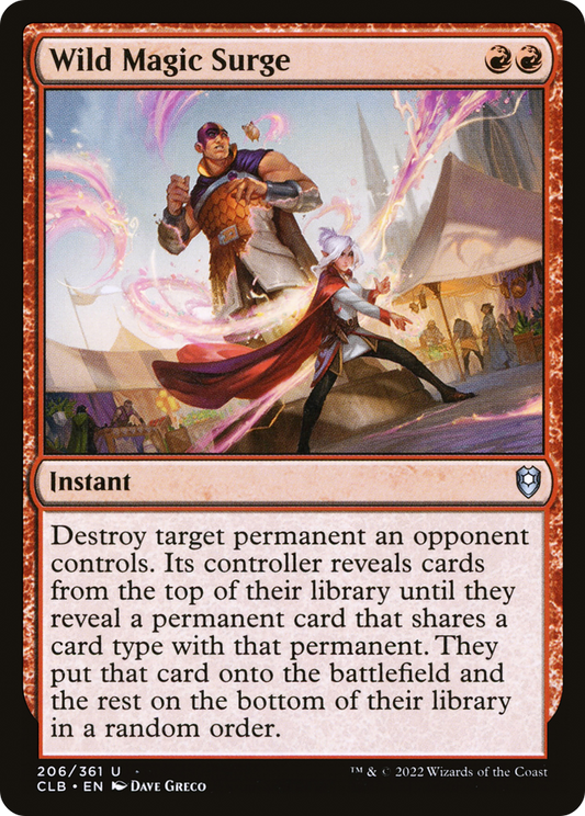 Wild Magic Surge (CLB-206) (Foil)