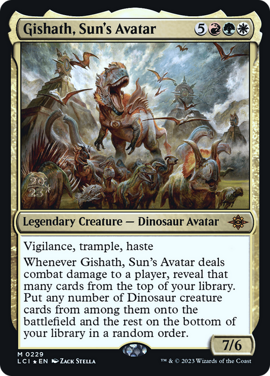 Gishath, Sun's Avatar (PRE-229S) (Foil)