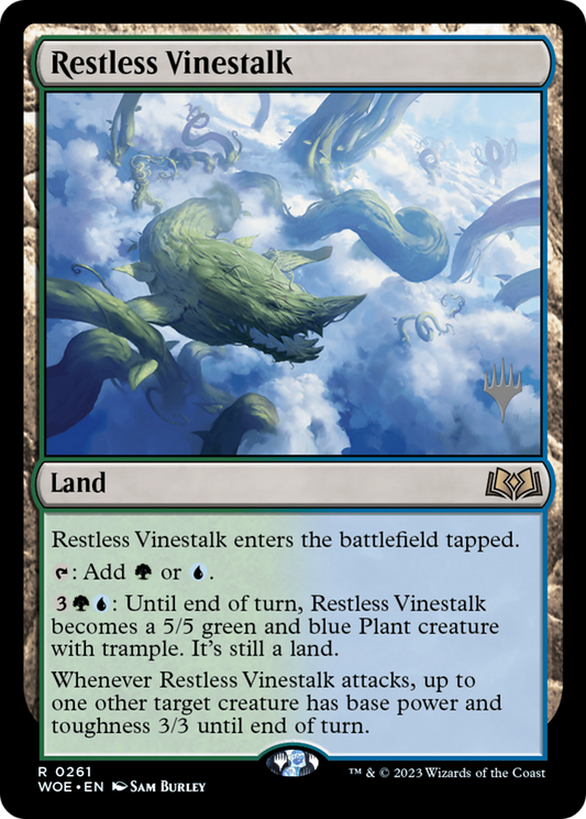 Restless Vinestalk (PPWOE-261P) (Foil)