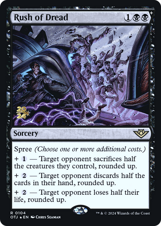 Rush of Dread (PRE-104S) (Foil)