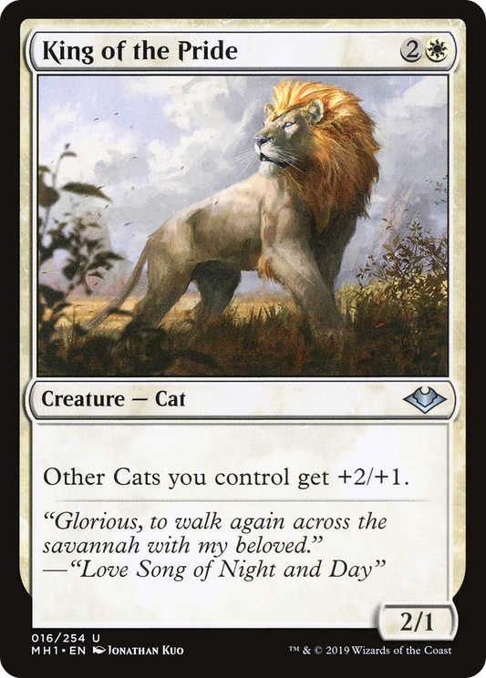 King of the Pride (MH1-016) (Foil)