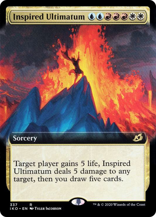Inspired Ultimatum (IKO-337) (Extended Art) (Foil)