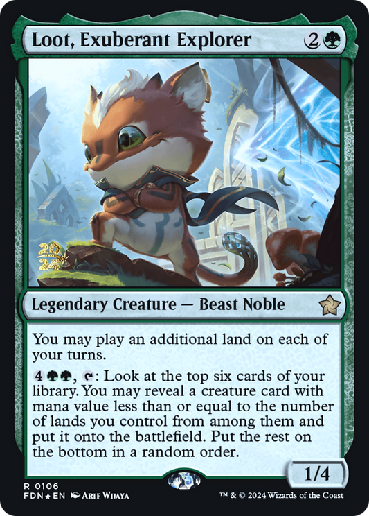 Loot, Exuberant Explorer (PRE-106S) (Foil)
