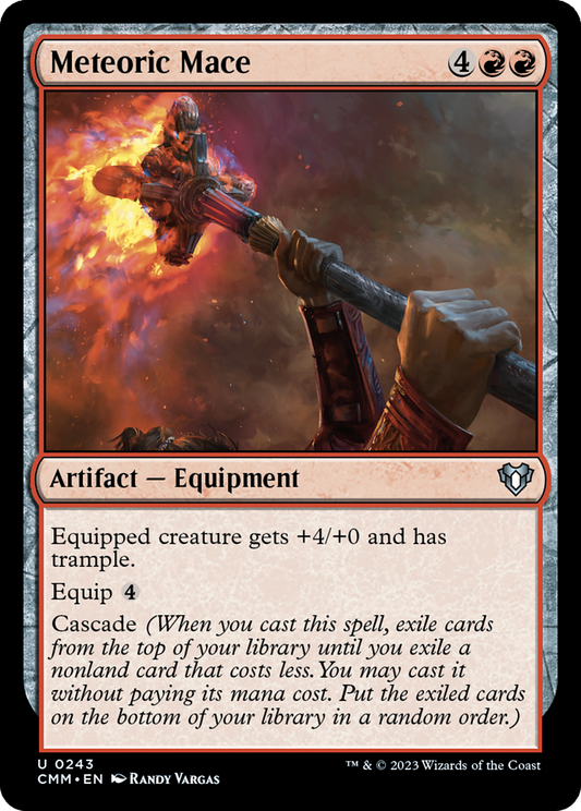 Meteoric Mace (CMM-243) (Foil)