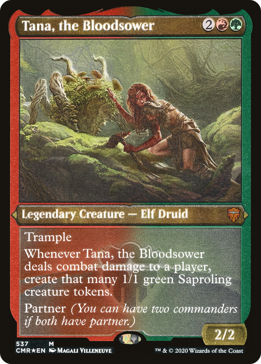 Tana, the Bloodsower (CMR-537) (Etched Foil)