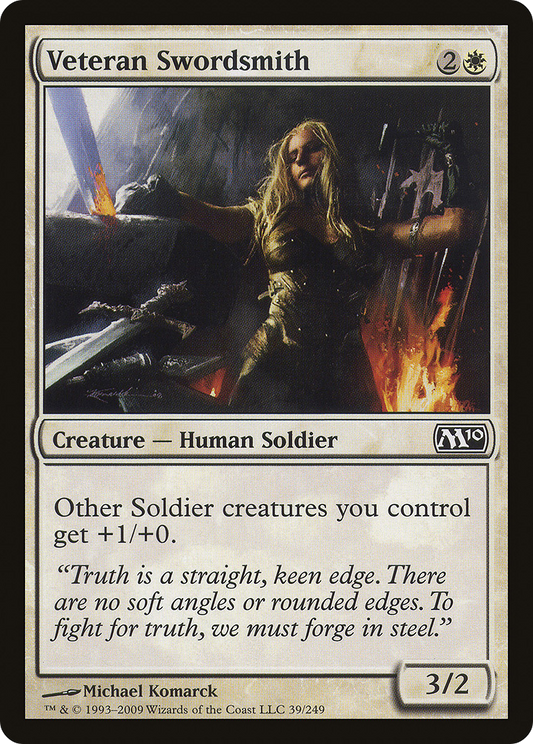 Veteran Swordsmith (M10-039)