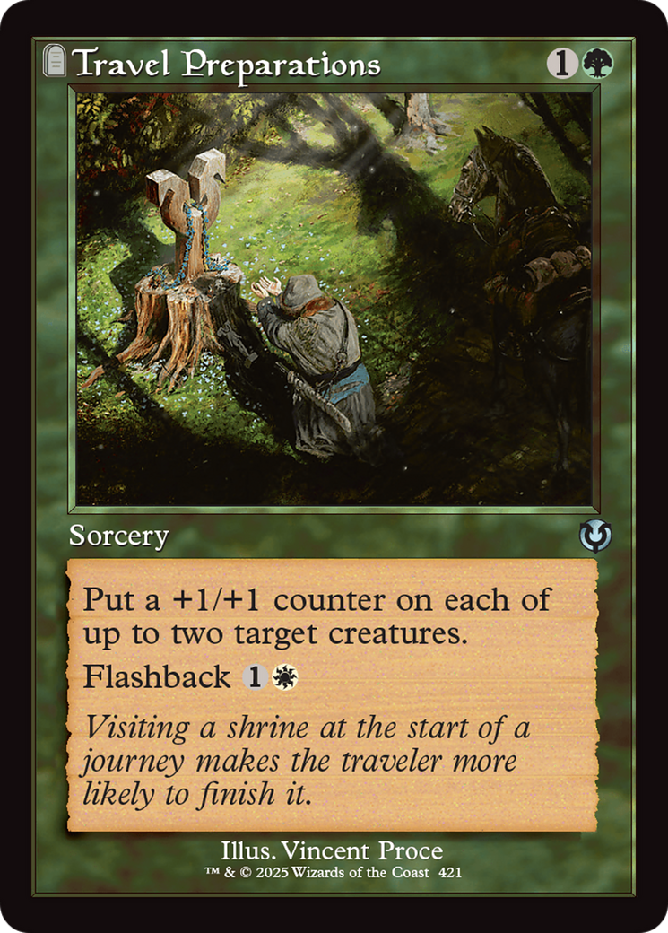 Travel Preparations (INR-421) (Foil)