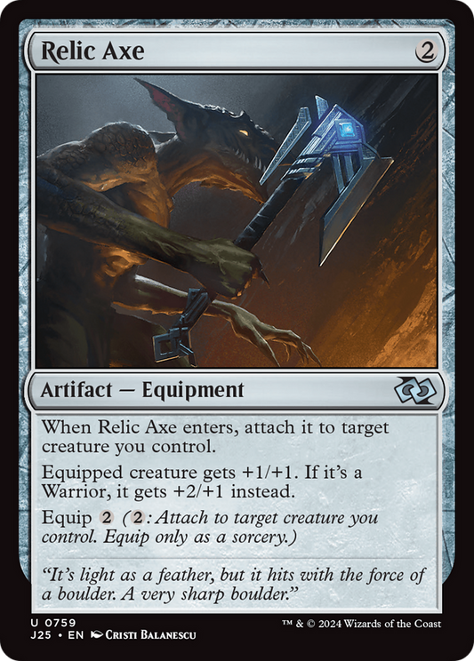 Relic Axe (J25-759)