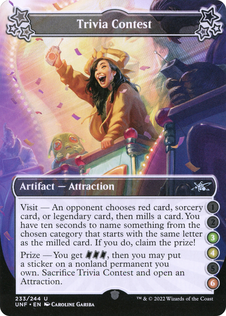 Trivia Contest (UNF-233D) (Foil)