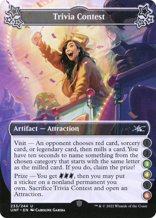 Trivia Contest (UNF-233D) (Foil)