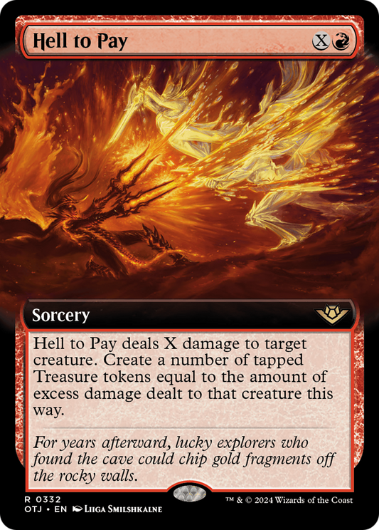 Hell to Pay (OTJ-332) (Extended Art) (Foil)