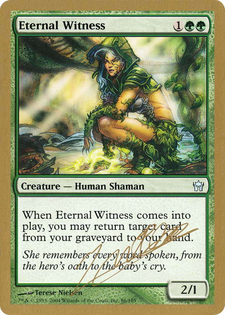 Eternal Witness (WC04-JN86)