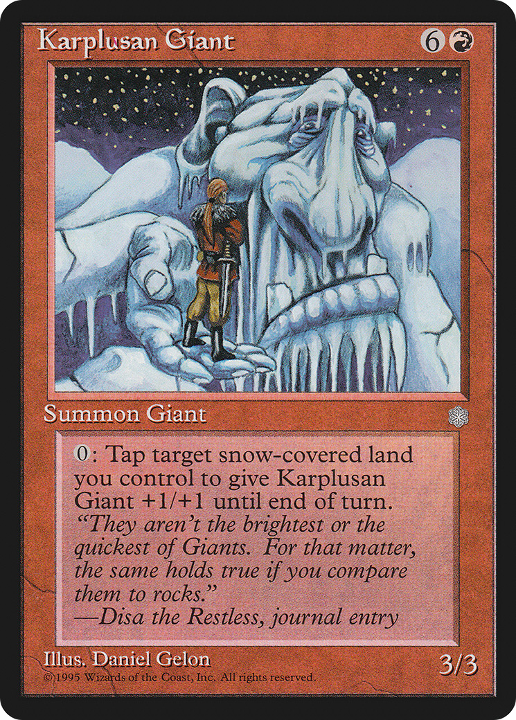 Karplusan Giant (ICE-196)