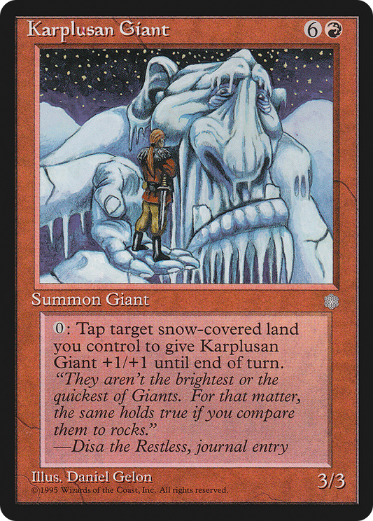 Karplusan Giant (ICE-196)
