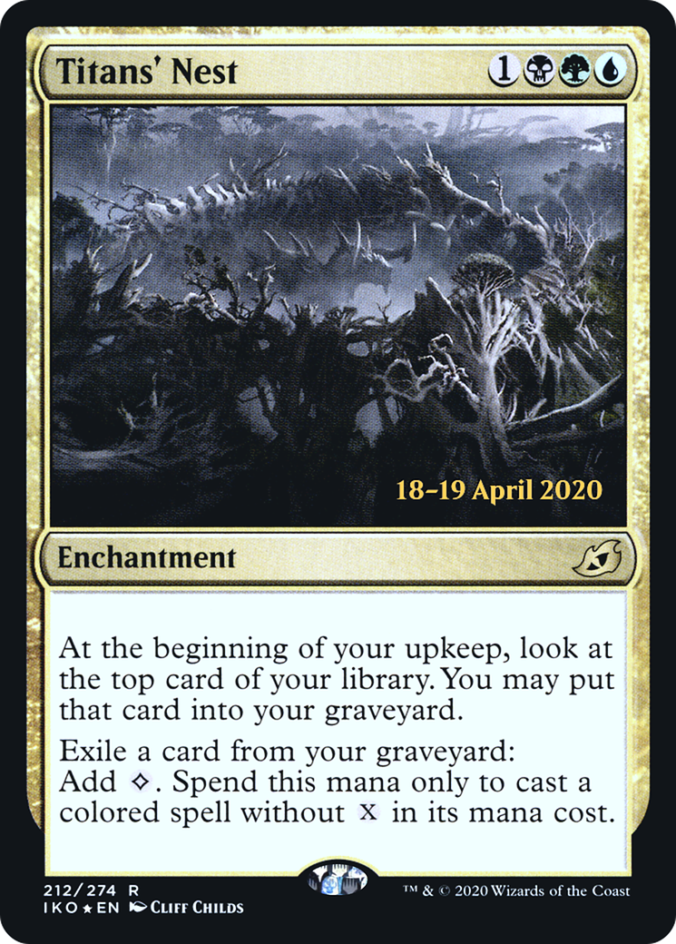 Titans' Nest (PRE-212S) (Foil)